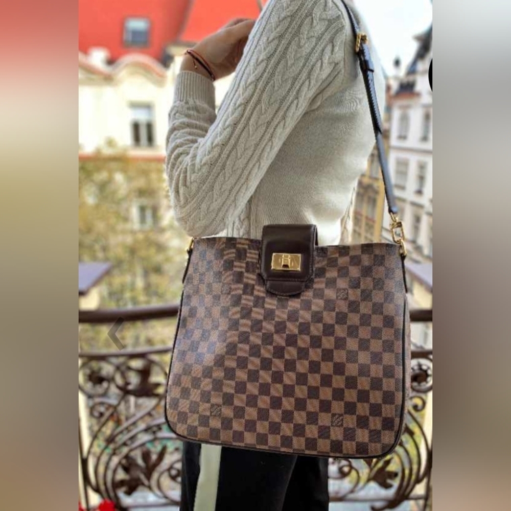 LOUIS VUITTONCabas Rosebery Damier Ebene Canvas